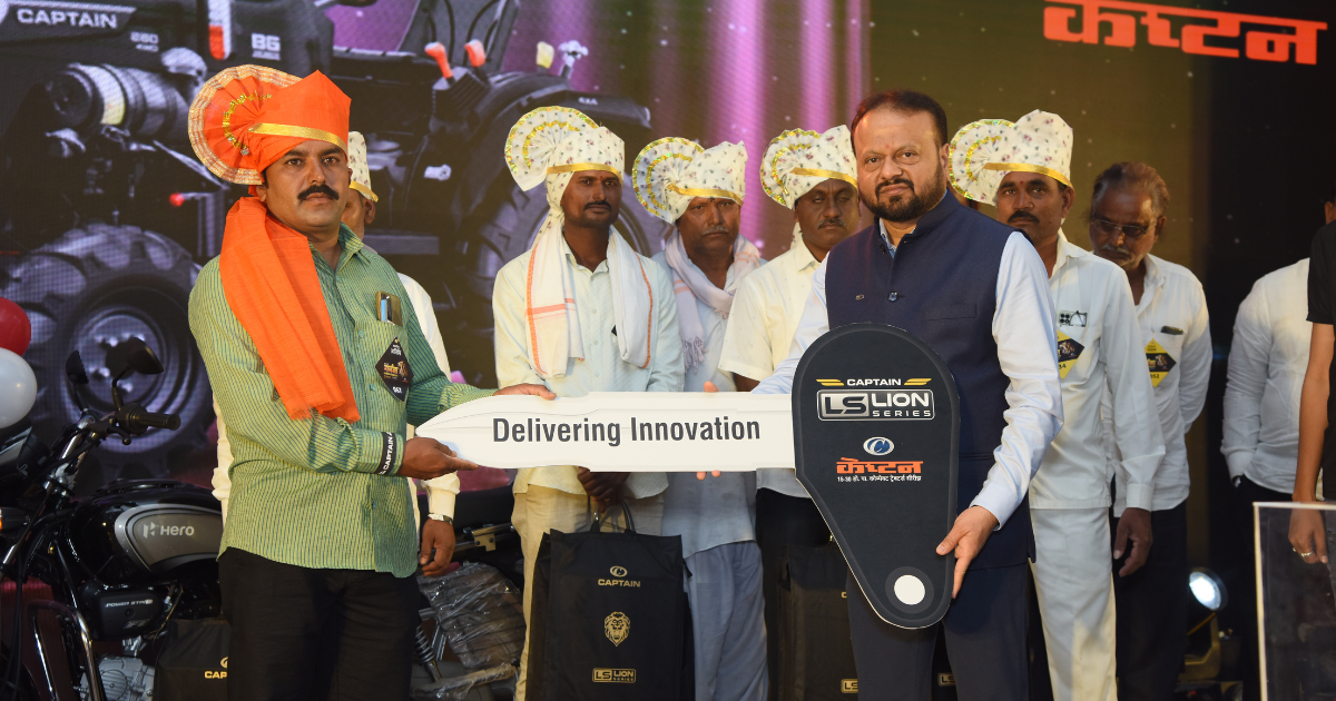 Innovative 280 4WD Lion Series Launched by Captain Tractors with 100+ Deliveries, Revolutionizing Farming